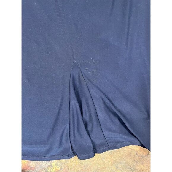 R & M Richards Navy 2-piece Dress Lace Jacket 18W - Picture 12 of 16